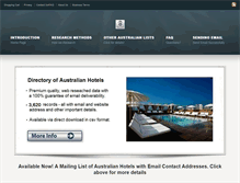 Tablet Screenshot of hotels-aus.com